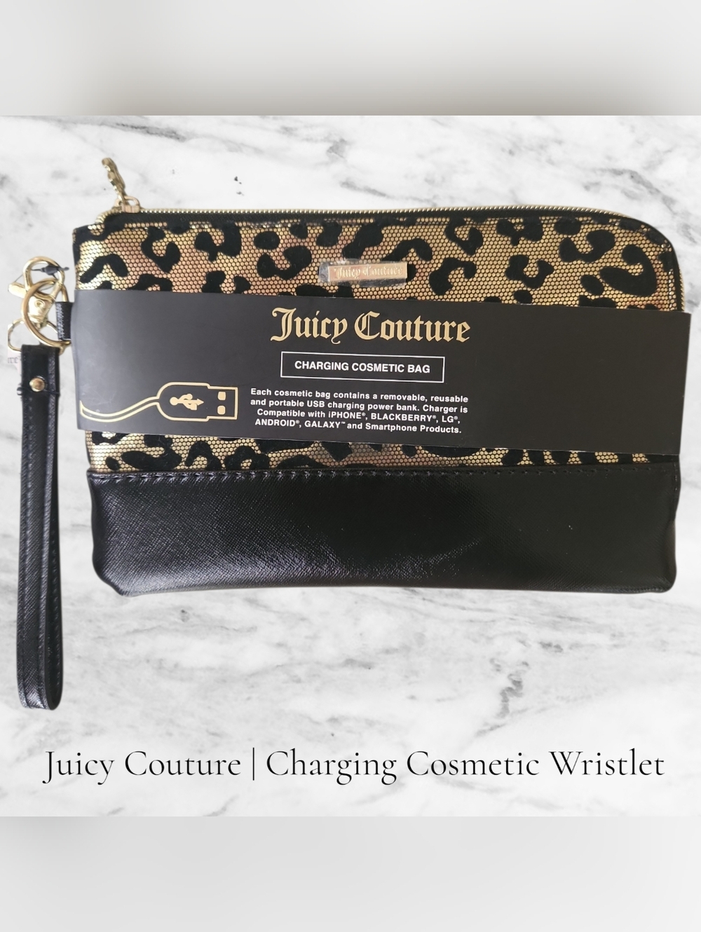 Juicy Couture Charging Cosmetic Wristlet